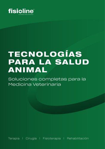 TECNOLOGÍAS PARA LA SALUD ANIMAL
