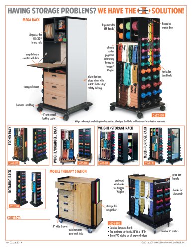 Storage Solutions - Wt Racks