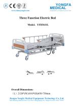 YFD3611L Three Function Electric Bed