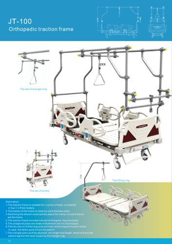 ES-96HD ICU Hospital Bed