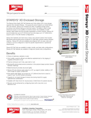 Starsys Spec Sheet