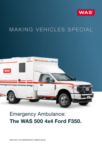 The WAS 500 4x4 Ford F350
