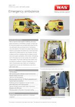 WAS 300 Emergency Ambulance Mercedes-Benz Sprinter Panel Van ALS 3.88 T