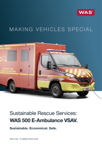 WAS 500 E-Ambulance VSAV