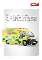 WAS 500 Emergency Ambulance Fiat Ducato Box Body Type B, A+E Lightweight 4.25 T