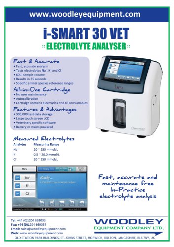 i-Smart 30 Vet
