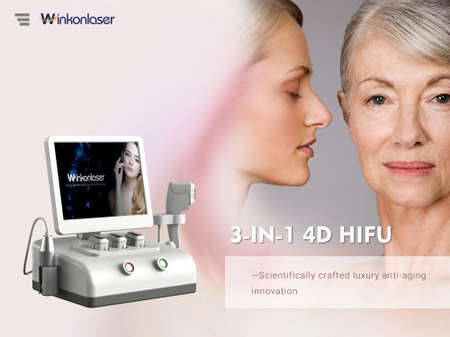 Winkonlaser CS90 2-in-1 4D HIFU Desktop Machine