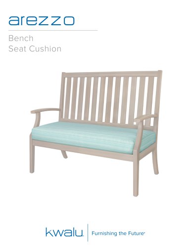 arezzo Bench  Seat Cushion