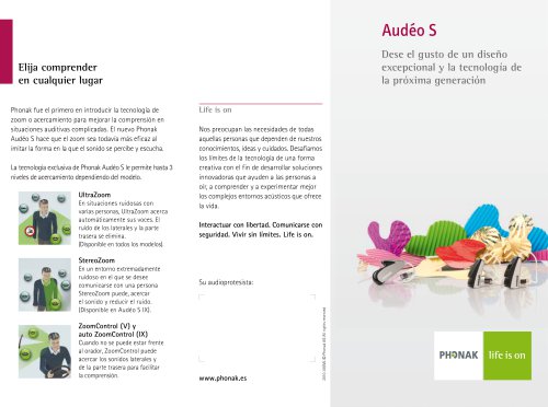 Brochure Audéo S