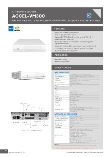 ACCEL-VM300 Datasheet (2025)