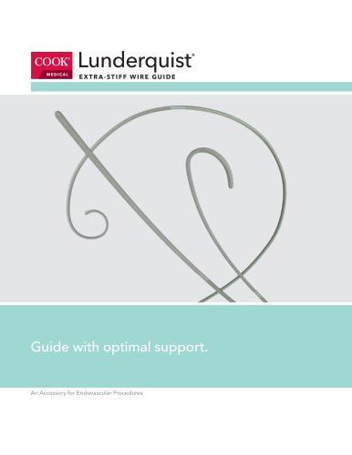 Lunderquist Extra Stiff Wire Guides