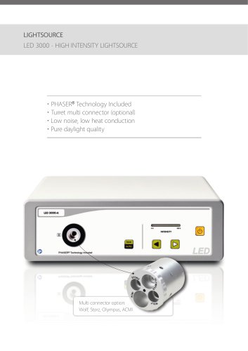 LED 3000 - HIGH INTENSITY LIGHTSOURCE