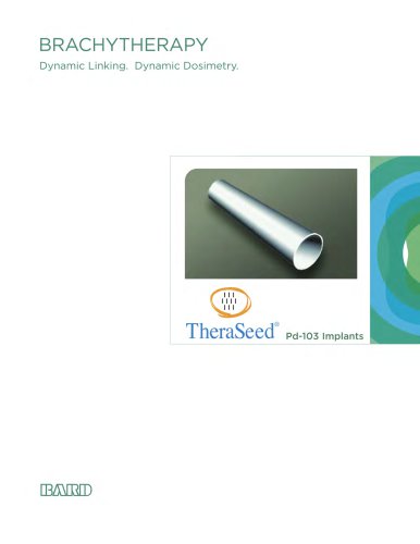 THERASEED® Pd-103 Implant Brochure