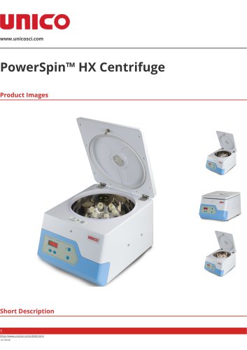 PowerSpin™ HX Centrifuge