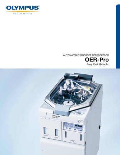 OER-Pro: AUTOMATED ENDOSCOPE REPROCESSOR