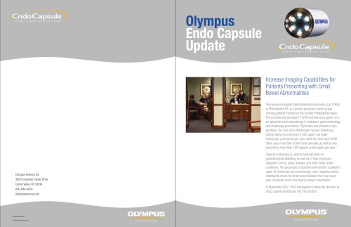 Olympus Endo Capsule Update