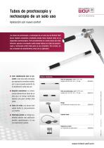B 794 Tubos de proctoscopio y rectoscopio de un solo uso E VI13 - 2