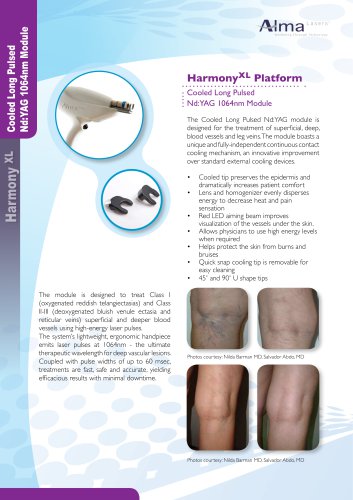 HarmonyXL Platform Cooled Long Pulsed Nd:YAG I064nm Module