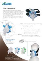 Acare CPAP Silicon Mask Catalogue