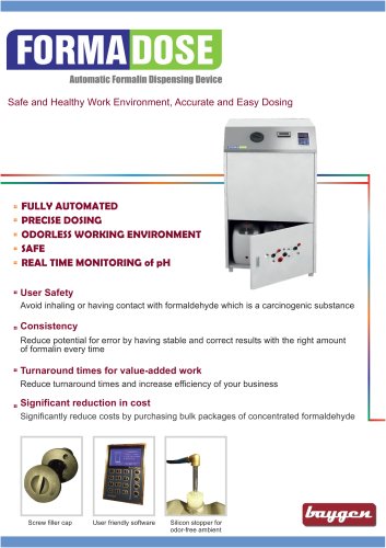 Automated Formalin Dispensing Device