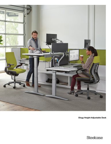 Ology Height-Adjustable Desk Brochure