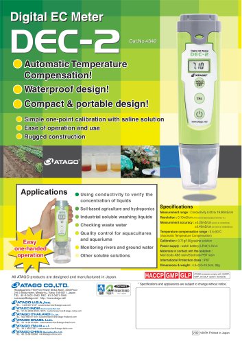 Digital EC Meter DEC-2