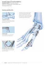 Variable Angle LCP Forefoot/Midfoot System 2.4/2.7-4