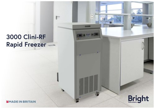 3000 Clini RF_Rapid Freezer