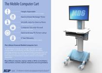 MD6 Mobile Computer Cart