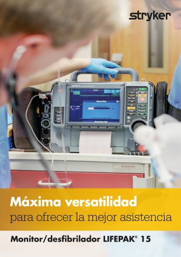 Hospital: Monitor/desfibrilador LIFEPAK® 15