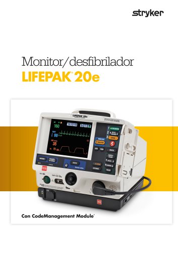 Monitor/desfibrilador LIFEPAK® 20e