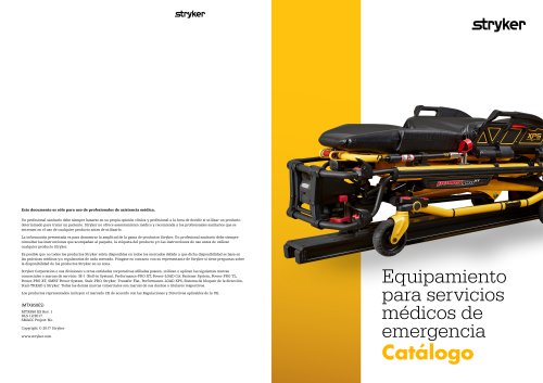 Stryker Emergency Care Catalog