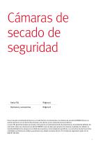 Cámaras de secado de seguridad  Serie FDL-3