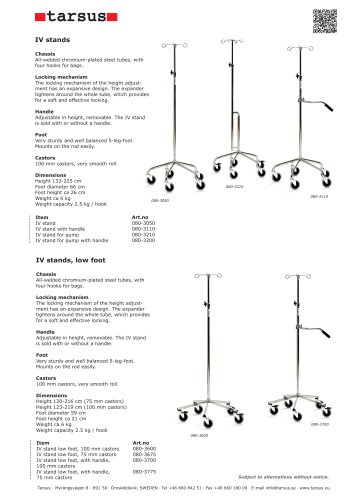 IV Stands