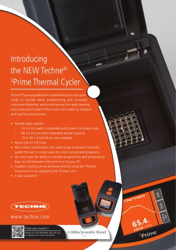 New 3prime Thermal Cycle leaflet