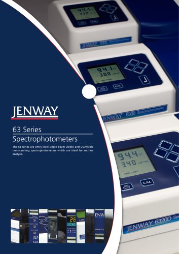 63 Series Spectrophotometers