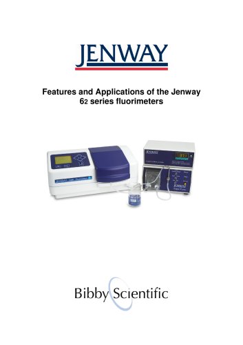 Features and Applications of the Jenway 6 2 series fluorimeters