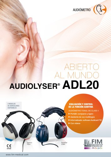 Brochure Audiolyser ADL20 ES