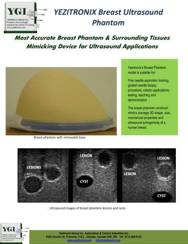 Ultrasound Breast Phantom