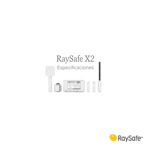 RaySafe X2 Specifications