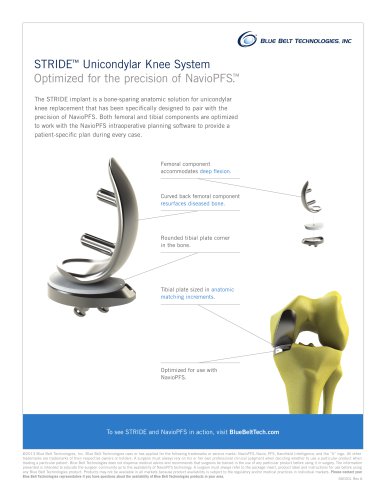 STRIDE Product Brochure