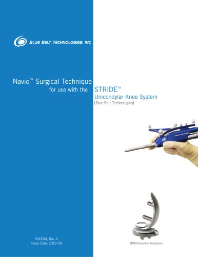 STRIDE Unicondylar Knee System