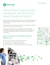 Medical Supply Inventory Management with the Omnicell Supply Management System