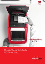 The Biometra Thermal Cycler Series