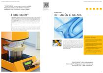 Sistema para la determinación de ADF, NDF y fibra cruda FIBRETHERM - 2