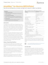 AmpliSeq™ for Illumina BRCA Panel