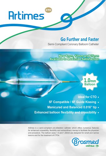 Artimes Semi-Compliant Coronary Balloon Catheter