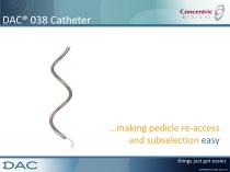 DAC 038 Catheter