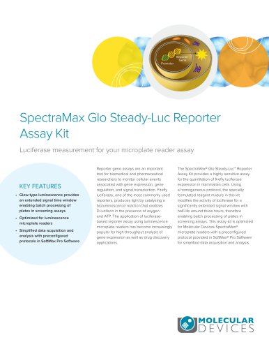 SpectraMax Glo Steady-Luc Reporter Assay Kit