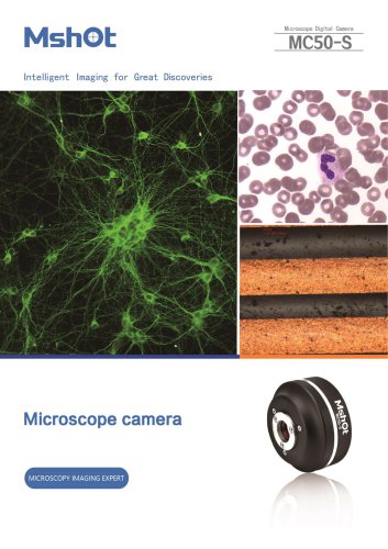 MC50-S 5MP sCMOS microscope camera